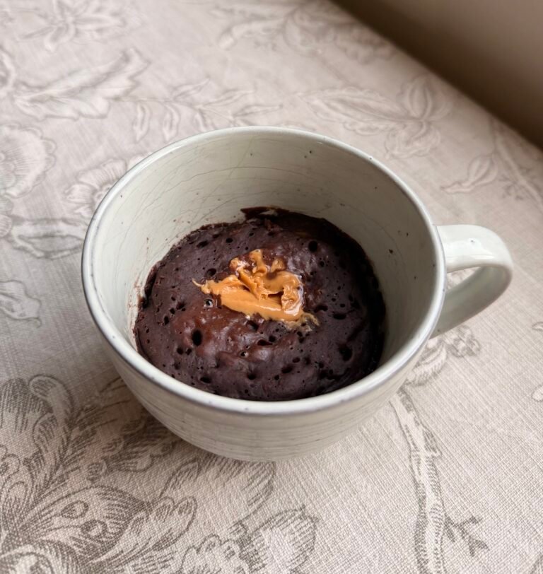 Sugar-free Chocolate Mug Cake